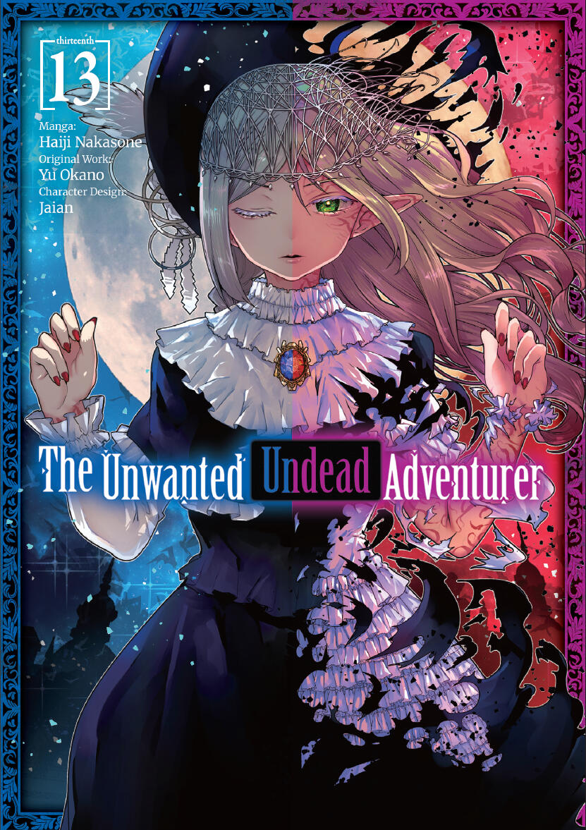 The Unwanted Undead Adventurer, volume 13, by Hamuo and Tetta Enji (translated by piyo) Cover for Hell Mode, volume 11, by Haiji Nakasone and Yu Okano (translated by Jason Li)